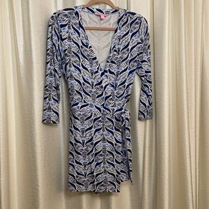 Lilly Pulitzer Karlie Wrap Romper. Medium. - image 1